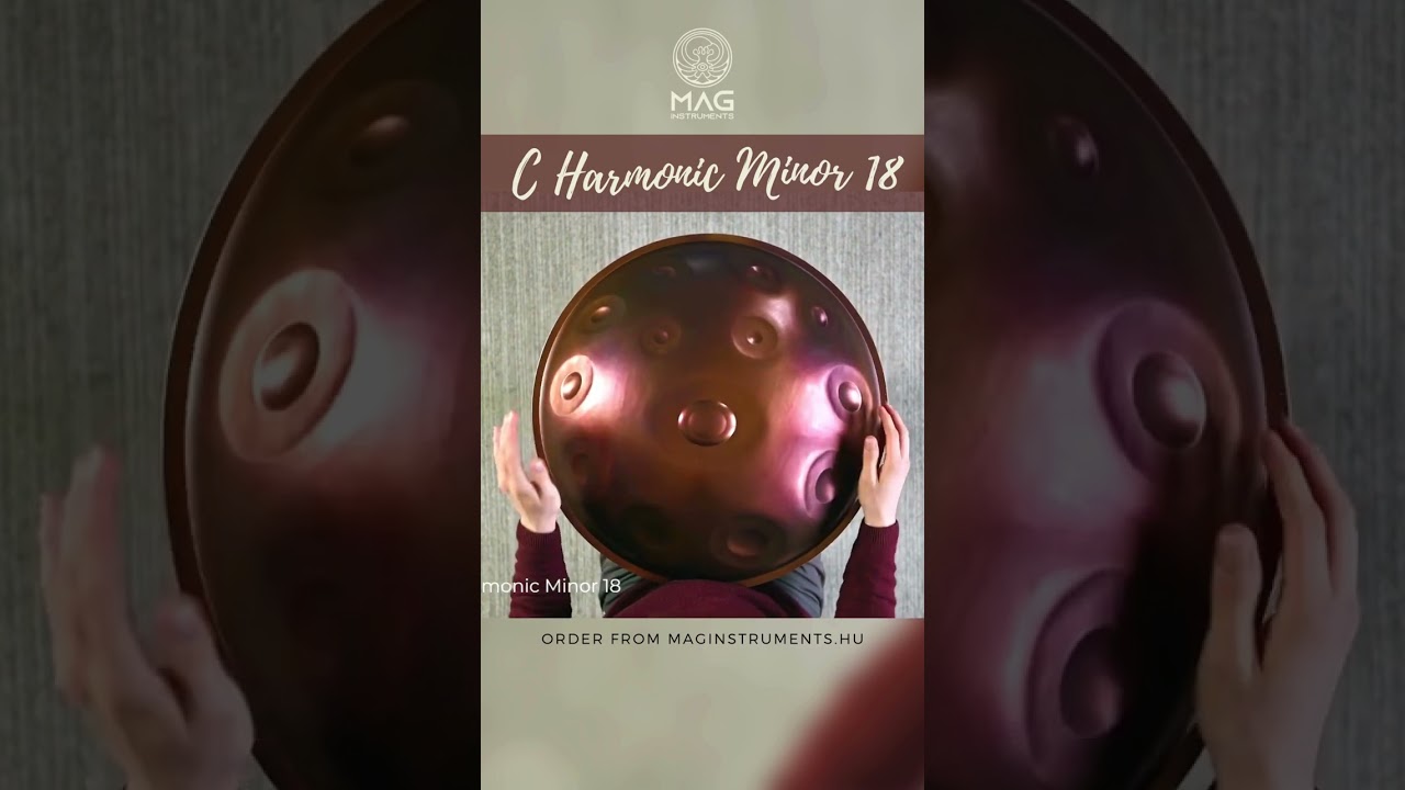 C Harmonic minor 18 MAG I #handpan #handpanscales #maghandpan