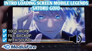 Cara Mengubah Intro Loading Screen Mobile legends Menjadi Satoru Gojo - Jujutsu Kaisen