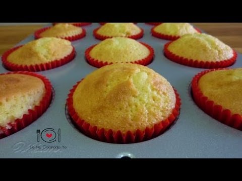 Cómo hacer Bizcocho para Cupcakes (Receta Fácil) | LHCY - YouTube