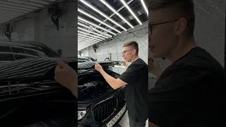 how to close the hood of a BMW