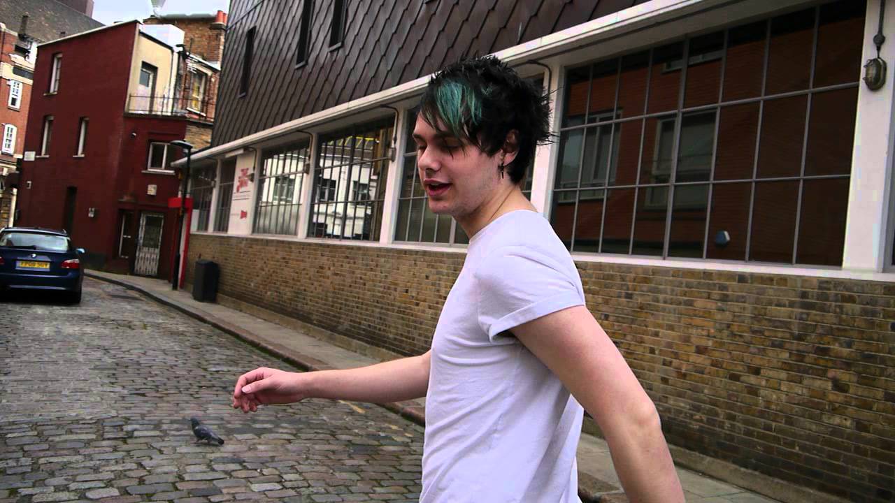 Michael Clifford from 5SOS at their studio