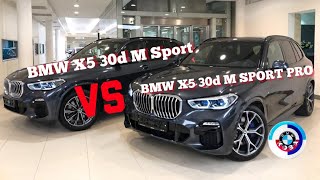 BMW X5 30d M Sport vs BMW X 5 30d M Sport Pro