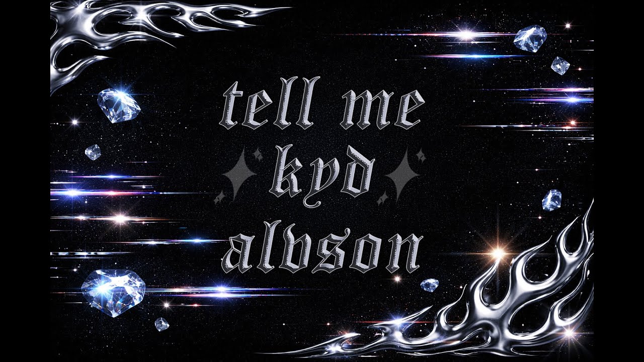 TELL ME | Kyd Alvson | Lyric Video (Prod by Manila Beats)
