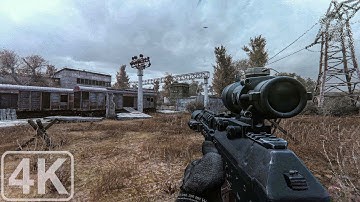 The Zone Anarchists｜Freedom Camp｜Stalker Clear Sky｜Part 4｜4K
