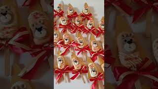 Adorable Cakesicles π | Teddy bear theme | #youtubeshorts #shorts #honeybunny #cakesicles