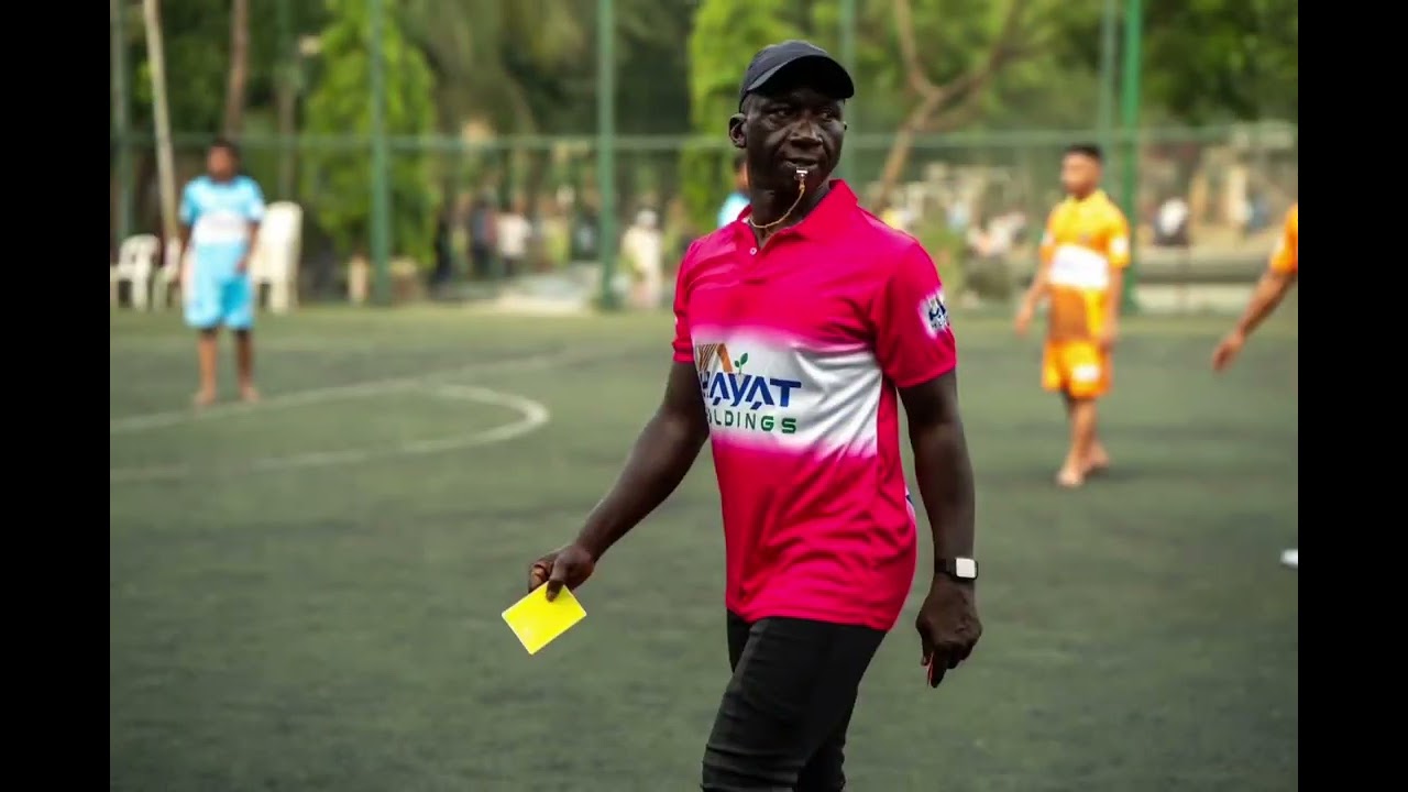 After a long time, became champions in competitive football, Alhamdulillah.