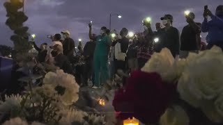 Hundreds gather for prayer and unity walk in honor of fallen Pine Bluff Police officer