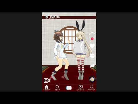 【艦これmmd】「Lemon」を歌いながらミット持ちする島風