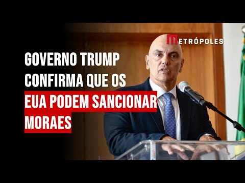 Governo Trump fala em “grande possibilidade” de sancionar Alexandre de Moraes