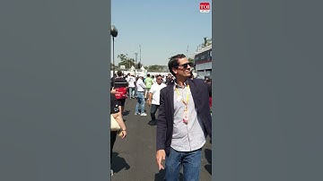 POV: Walking through the pit lane at Hyderabad E-Prix #FormulaE #shorts