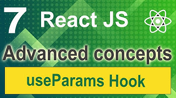 React Advanced Concepts Tutorial -7 hindi in 2023 | useParams hook #reactjstutorial