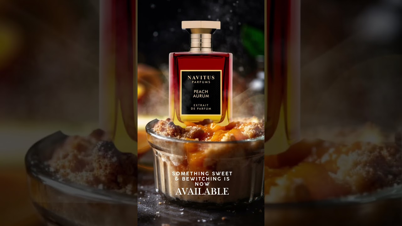 A new gourmand perfume has arrived! Peach Aurum by Navitus Parfums