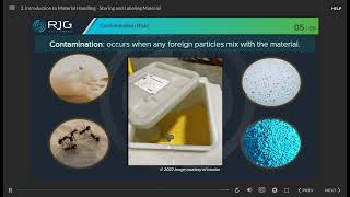 A Look into Introduction to Material Handling eLearning