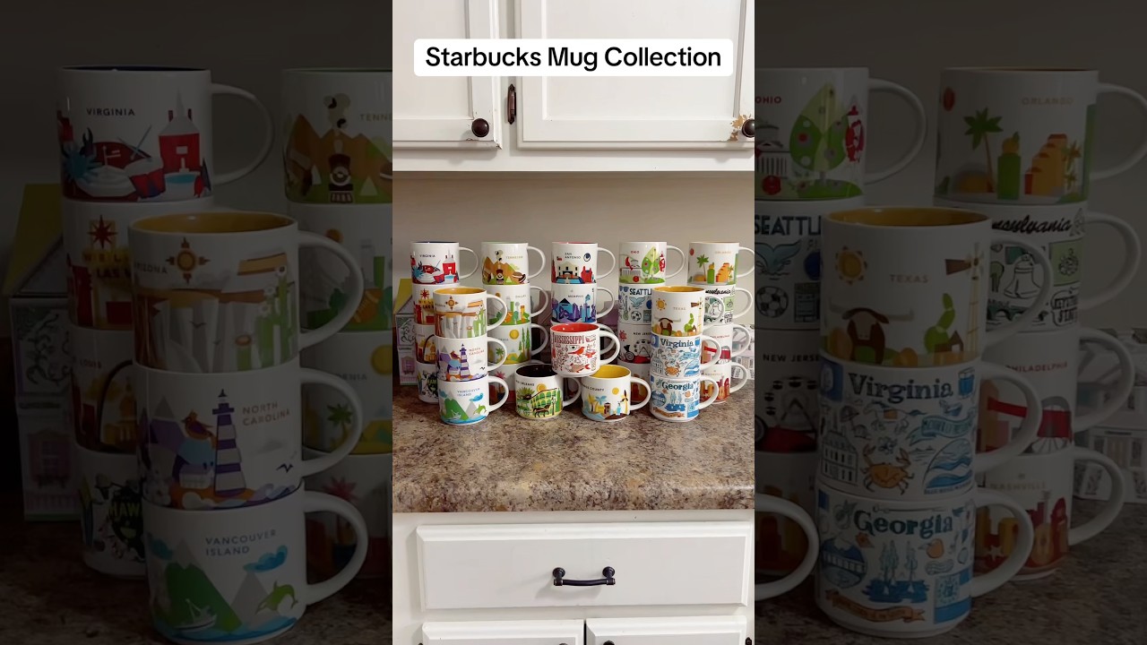 Коллекция кружек Starbucks 
