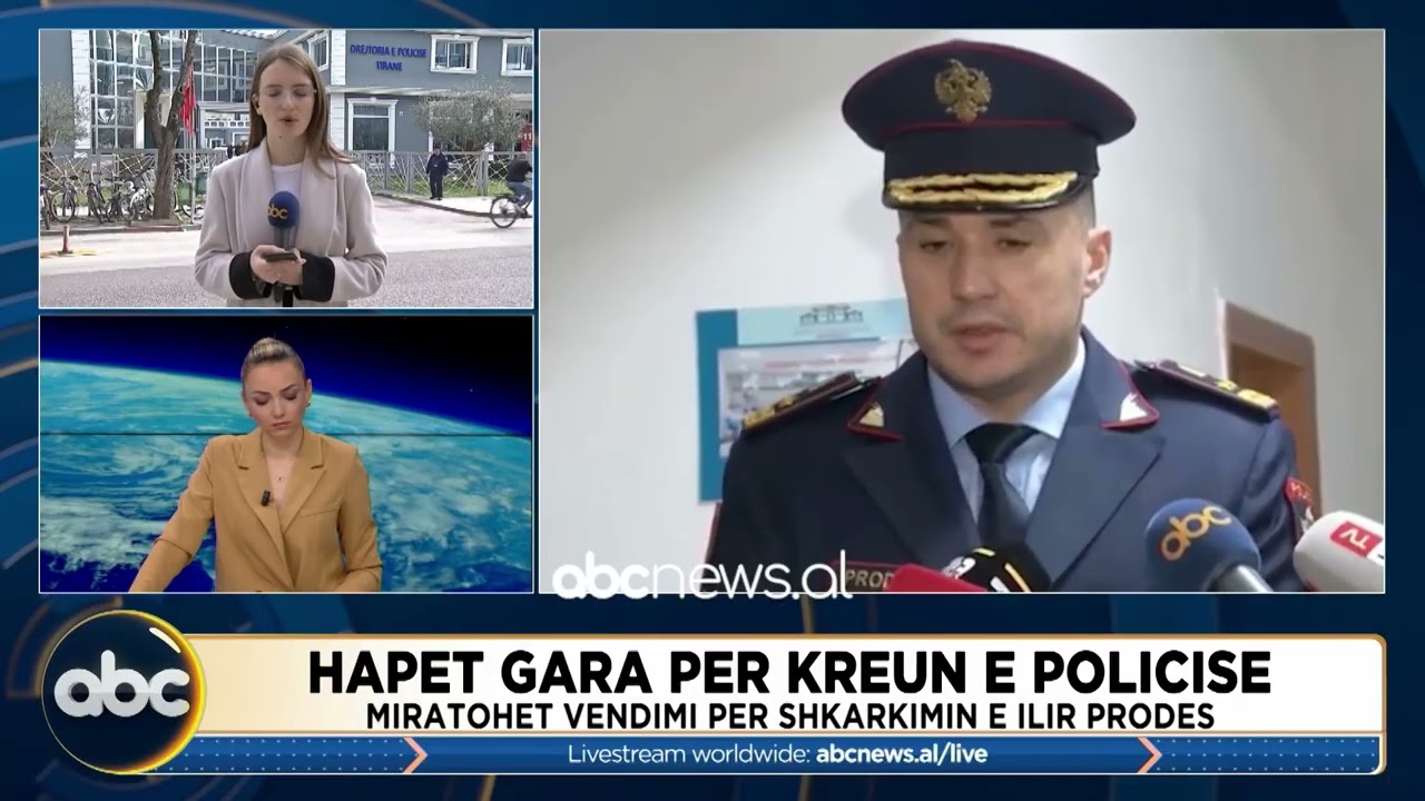 Hapet gara për kreun e Policisë/ Miratohet vendimi për shkarkimin e Prodës  | ABC News Albania