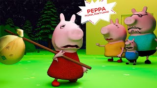 Peppa pig 3D Sad story animation - Peppa Pig Please Come Back Family, Happy Ending Story