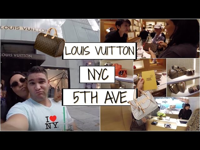 LOUIS VUITTON: NYC 5th Ave!!! 