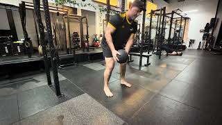 Golfers Deadball Slam demonstration