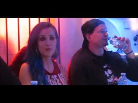 Arch Enemy's 70,000 Tons of Metal press conference + Alissa solo album!