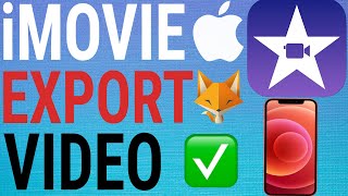 How To Export / Share iMovie Finished Videos (iPhone & iPad)