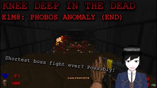 The Ultimate Doom + Zero Tolerance | E1M8: Phobos anomaly  (END) | Accidental text skippage!
