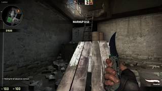 CSGO obvious spinbot hacker in wingman (pls report) profile in description