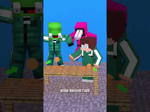 JJ Vs Mikey Dalgona Candy Challenge Minecraft Animation 