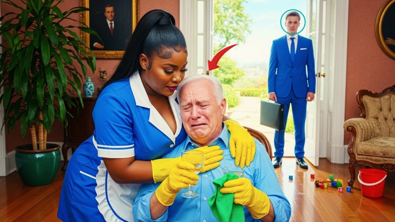 لم يتبقَّ لوالد الملياردير سوى ثلاثة أشهر من حياته   حتى اكتشفت الخادمة الجديدة الحقيقة