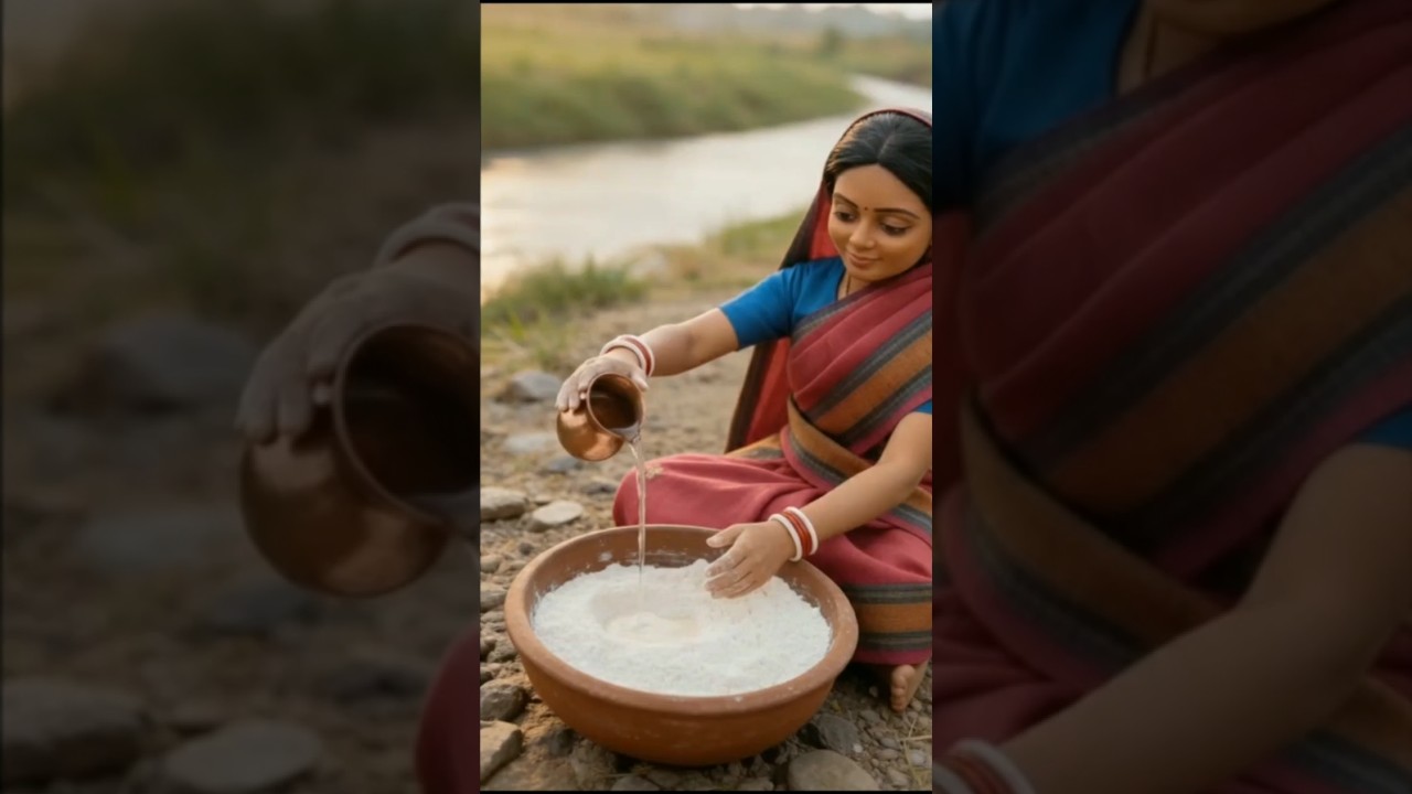 Relaxing Miniature Chapathi Making ASMR.Miniature Doll making.Tiny Hands, Warm Chapathi