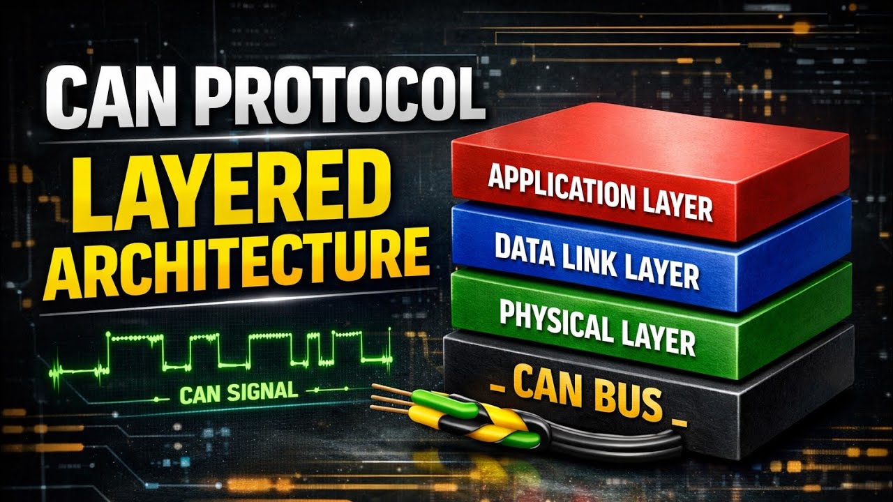 Многоуровневая архитектура протокола CAN | Уровни протокола CAN | Уровни CAN | Многоуровневая арх...