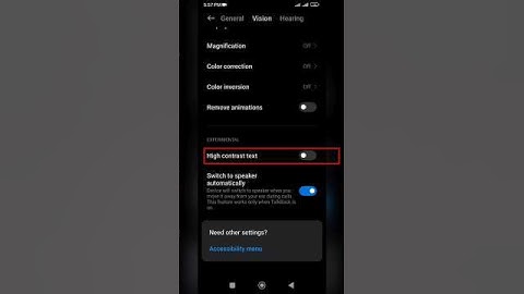 How to On High-Contrast Text In Realme Phone  #youtubeshorts​  #shortvideo​ #shorts