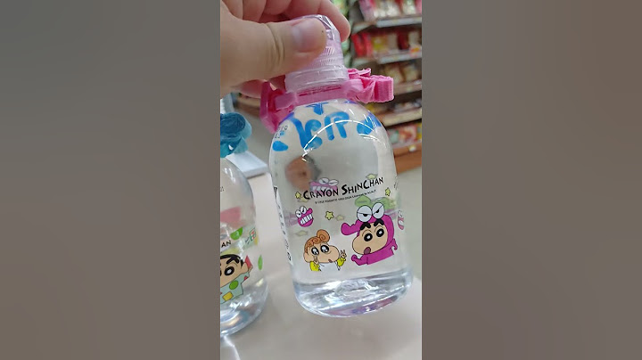 #ของกินในเซเว่น #ของใหม่ #ชินจัง เด็กๆน่าจะชอบขวดน้ำ ชินจังกับ ฮิมาวาริ  🌻 💧