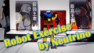 The muscle training by Neutrino: Robot Pro-Wrestling Dekinnoka!46, Nov. 3,2022