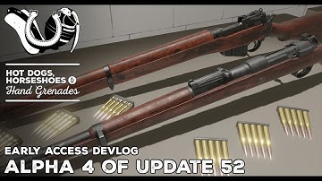 H3VR Devlog: Alpha 4 of Update 52, K98k, Lee Enfield, Huge Foregrip Improvements