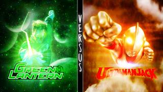 DJW1 MUGEN: Green Lantern (Hal Jordan) vs Ultraman Jack