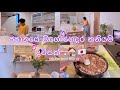 🌷ජපානයේ මගේ ගෙදර තනියම දවසක් 🌷no bake chocolate cheesecake හැදුවා🍫☺️🌷life in japan 🇯🇵👩‍🌾👩‍💻
