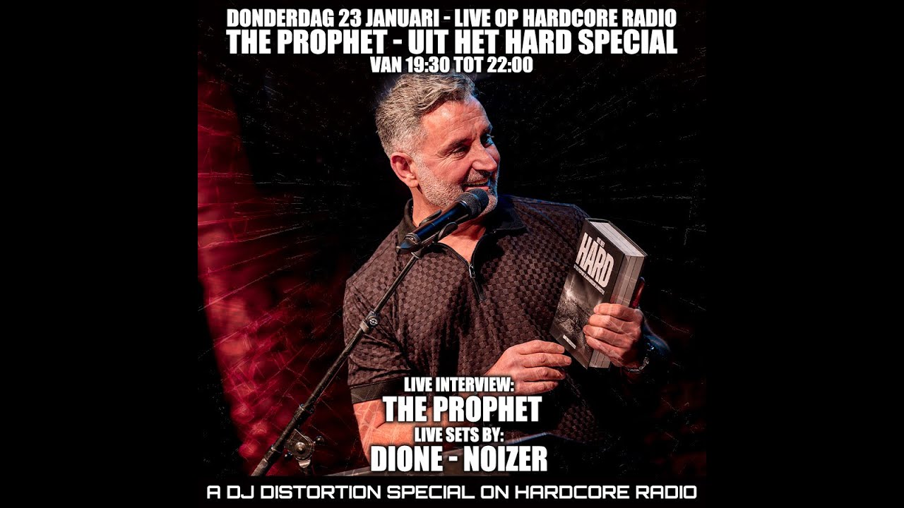 DJ The Prophet Mega Interview (NL) UIT HET HARD! And dj sets by Dione