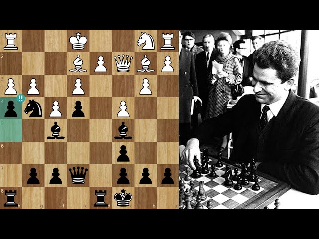 Boris Spassky vs Mikhail Tal, 1973 #chess #chessgame 