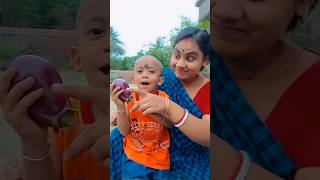 Baby Defends Dad in Angry Baby 🦜🍆🌽#funny #shorts #cute #baby