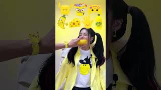 Yellow Cheese, Eating Food