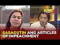 VP Sara camp expected to answer articles of impeachment today | Radyo Patrol Balita (01 June 2026)