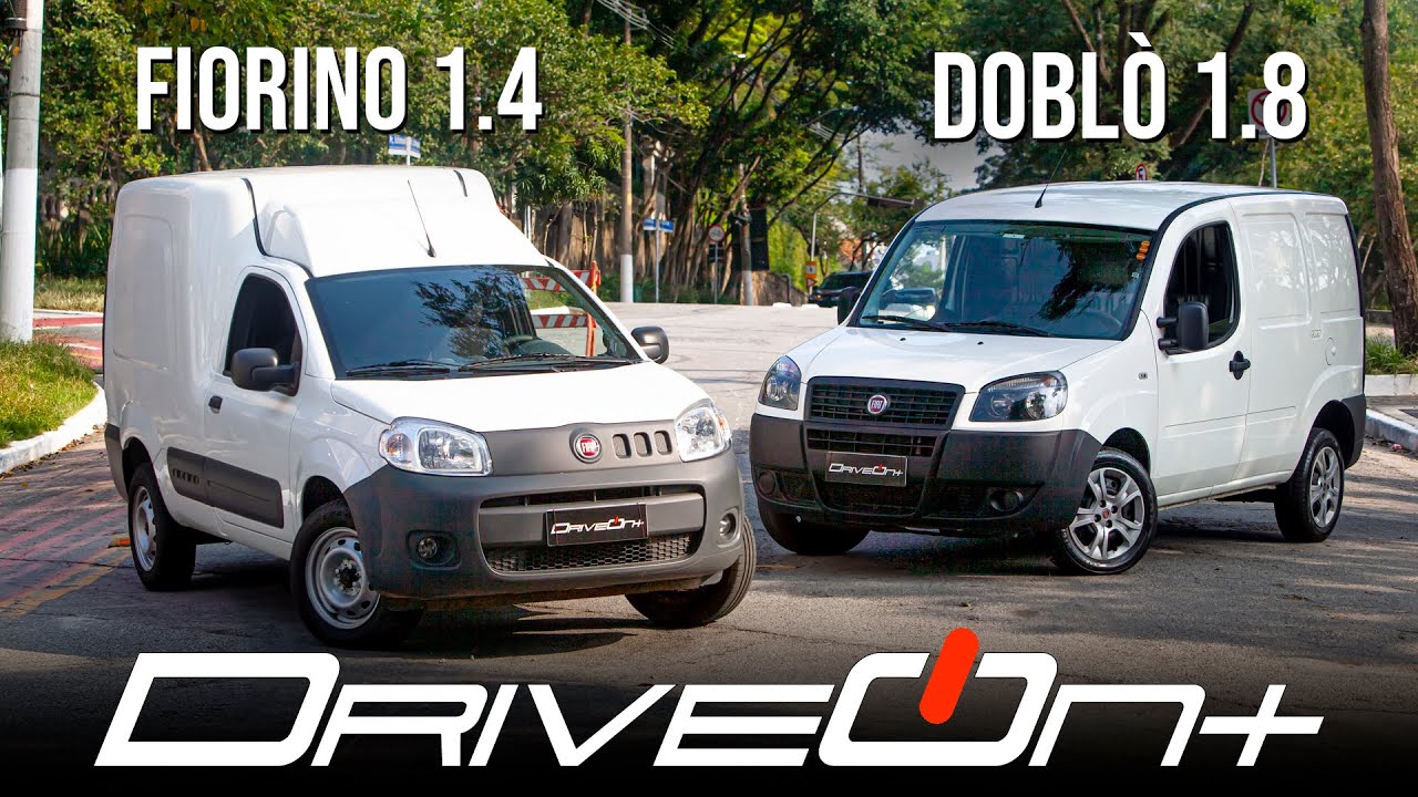 Fiorino ou Doblò? Qual o Melhor Furgão pro Trabalho? | Comparativo Fiorino 1.4 e Doblò Cargo 1.8