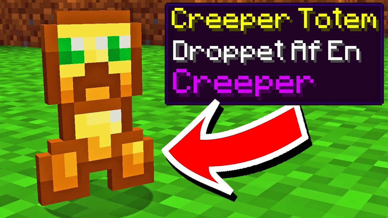 Alle Monstre Dropper TOTEMS I Minecraft!