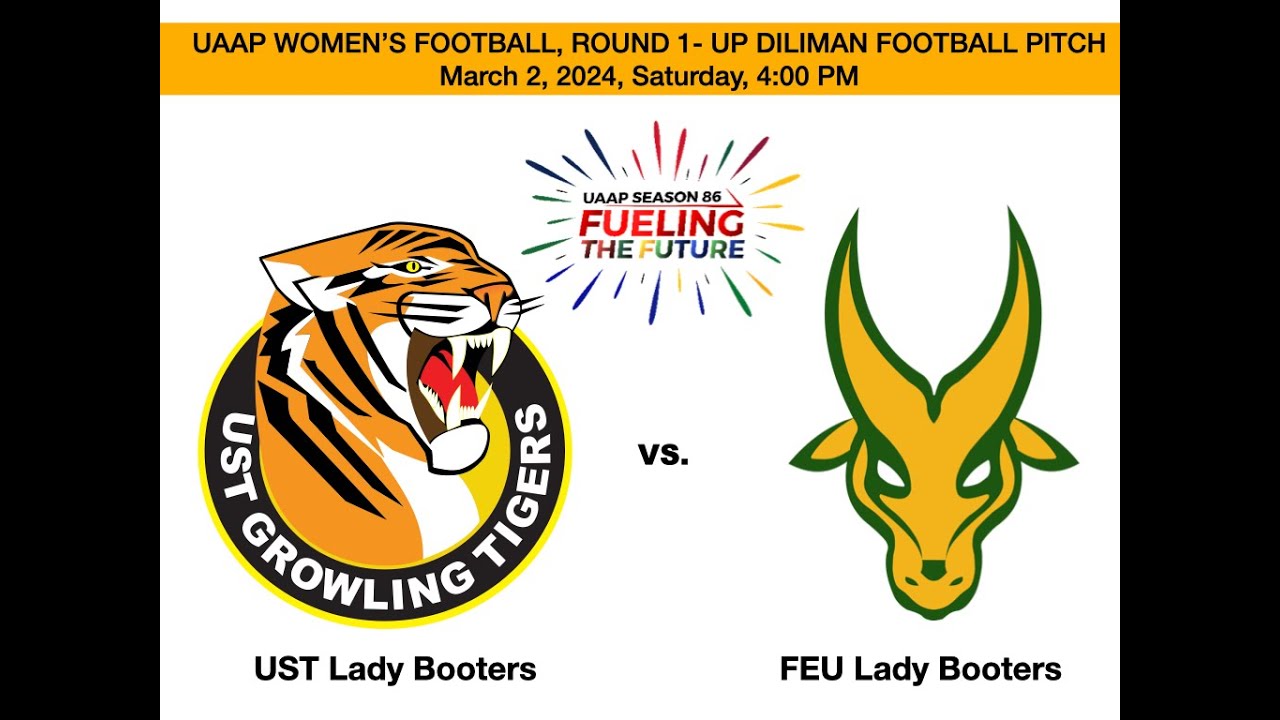 UAAP Season 86: Women's Football Round 1: FEU Tamaraws Lady Booters vs. UST Lady Booters, FULL GAME
