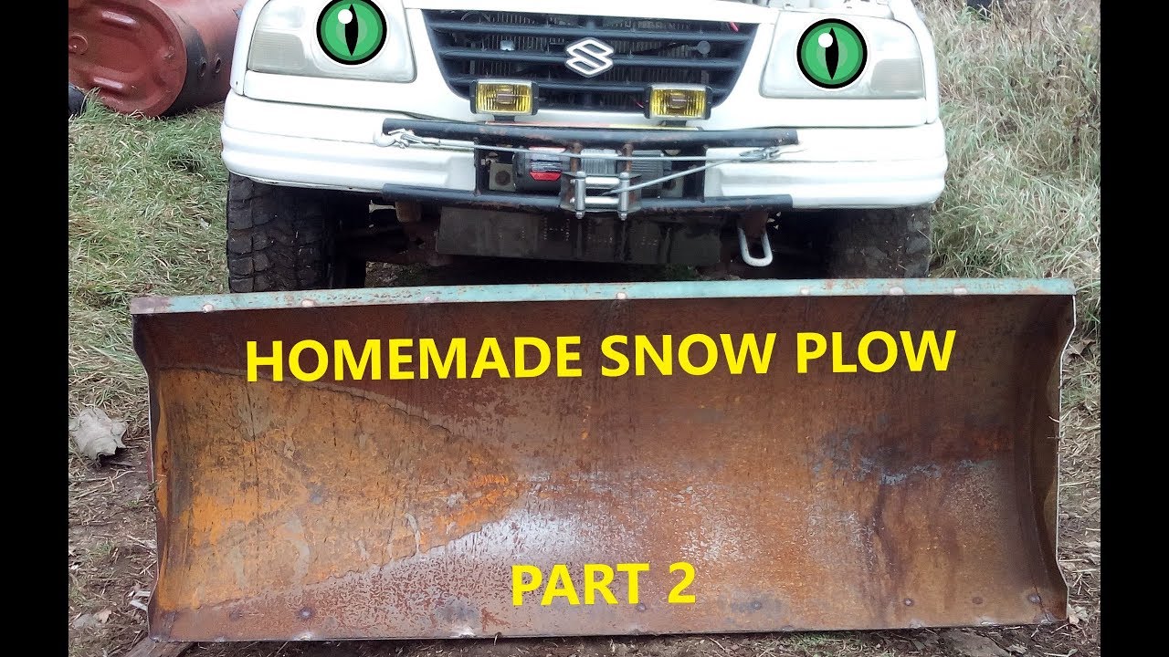 DIY ATV/UTV Snow Plow (Part2) YouTube