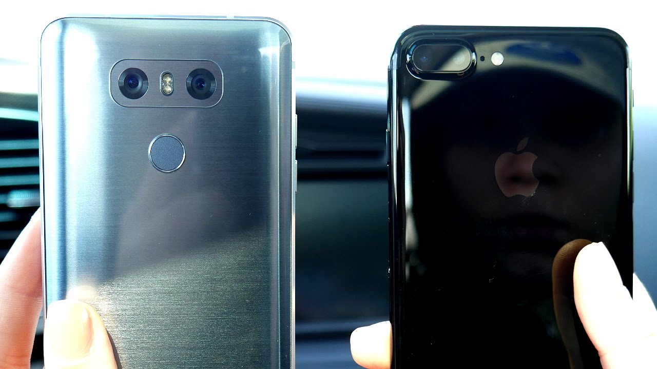 LG G6 vs iPhone 7 Plus 4K!