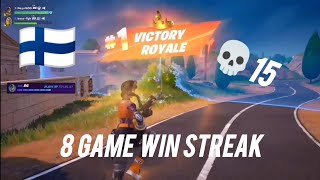 Fortnite Suomi 8 game win streak. Win #3 @BallastedCrib #gaming #fortnite #viral #youtubeshorts