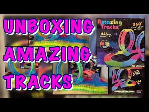 🌈Unboxing Amazing Tracks🔀🛤️🌈#toy #play #viral