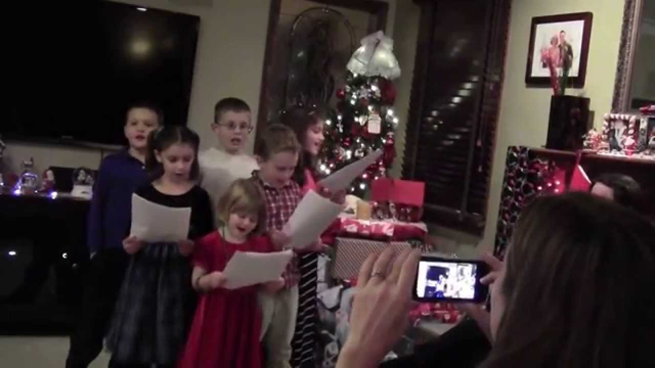 Jingle Bells sung by Fred and Dee's Grandchildren YouTube