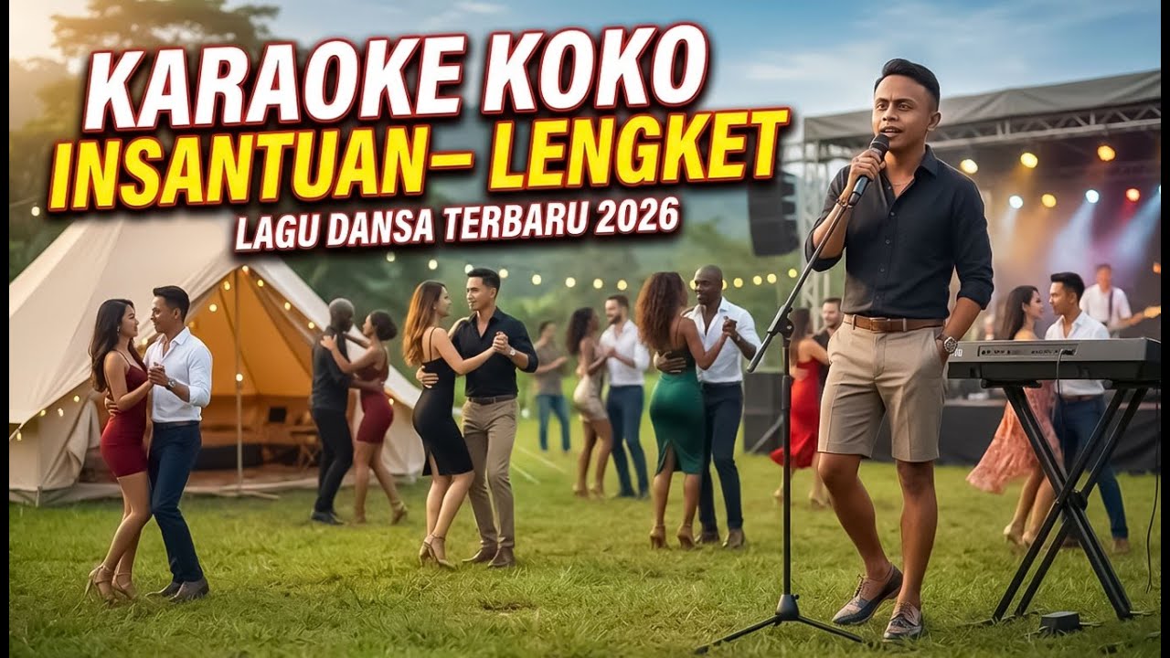 KARAOKE || LENGKET -  COVER KOKO INSANTUAN | LAGU DANSA TERBARU 2026